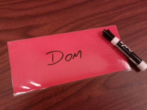 How to write your name on an envelope